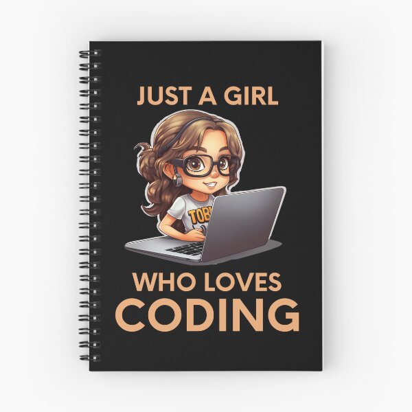 Item preview, Just A Girl Who Loves Coding Geek Coding Women designed and sold by ArtFromBeyond.