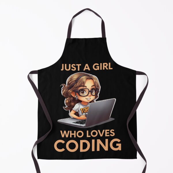 Item preview, Just A Girl Who Loves Coding Geek Coding Women designed and sold by ArtFromBeyond.