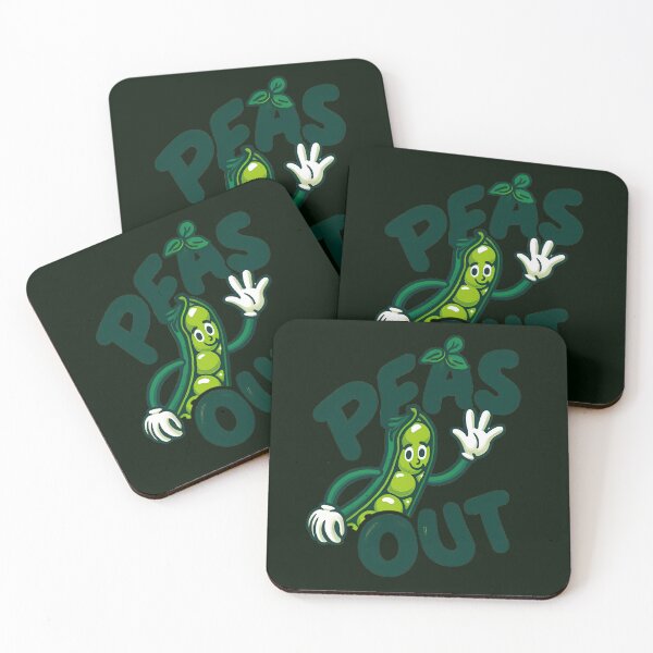 Item preview, Peas Out Funny Pun designed and sold by hassanjnoub.