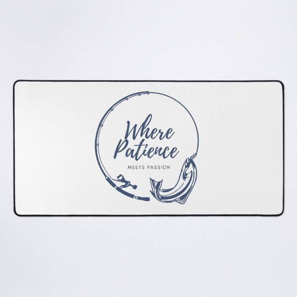 Item preview, Where patience meets passion - fishing t-shirt designed and sold by BorczVisuals.