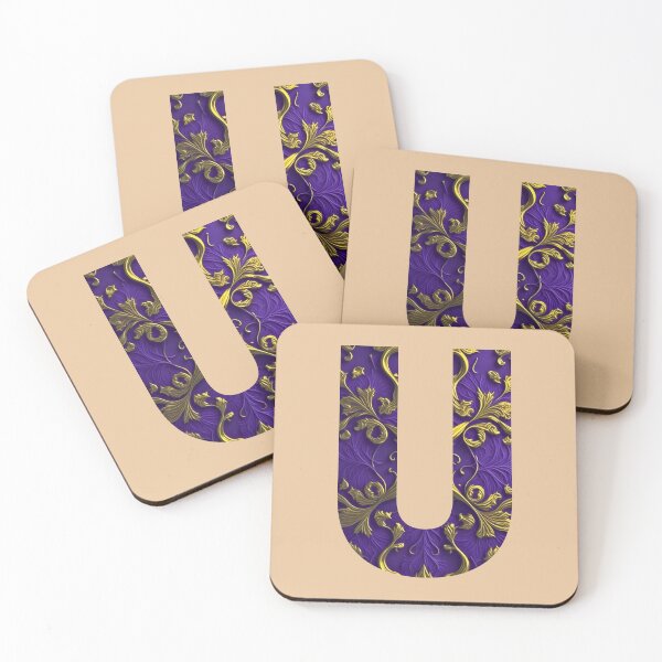 Item preview, My Name Starts With U - Design 2 #U #alphabet #pattern designed and sold by Propc.