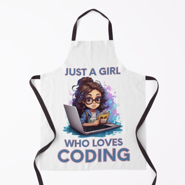 Item preview, Just A Girl Who Loves Coding Geek Coding Women designed and sold by ArtFromBeyond.