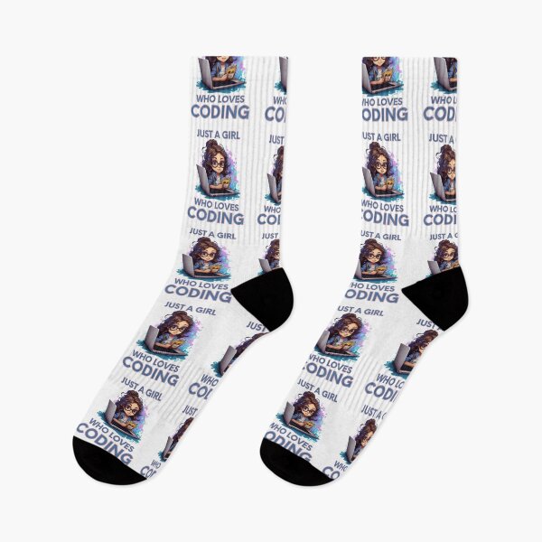 Item preview, Just A Girl Who Loves Coding Geek Coding Women designed and sold by ArtFromBeyond.