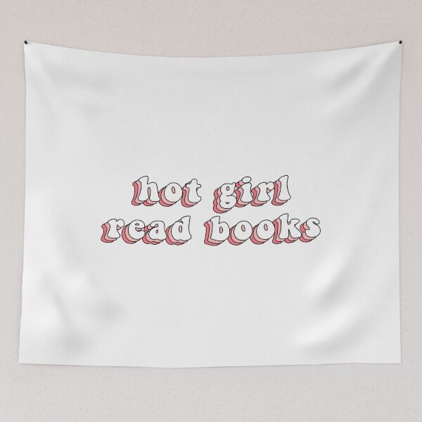 Item preview, Funny hot girl read books stickers designed and sold by Jesticker.