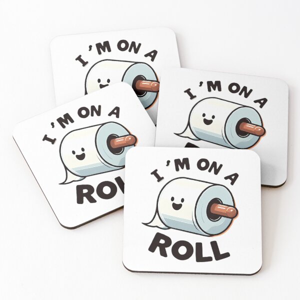 Item preview, I'm On a Roll Pun designed and sold by hassanjnoub.