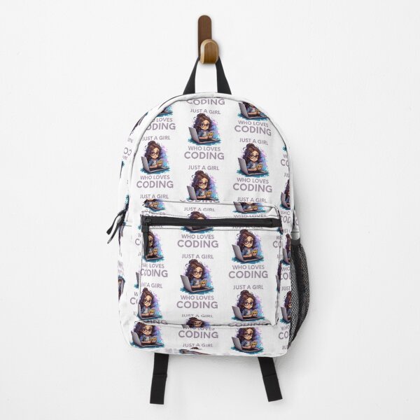 Item preview, Just A Girl Who Loves Coding Geek Coding Women designed and sold by ArtFromBeyond.