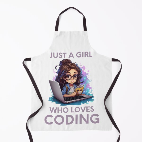 Item preview, Just A Girl Who Loves Coding Geek Coding Women designed and sold by ArtFromBeyond.