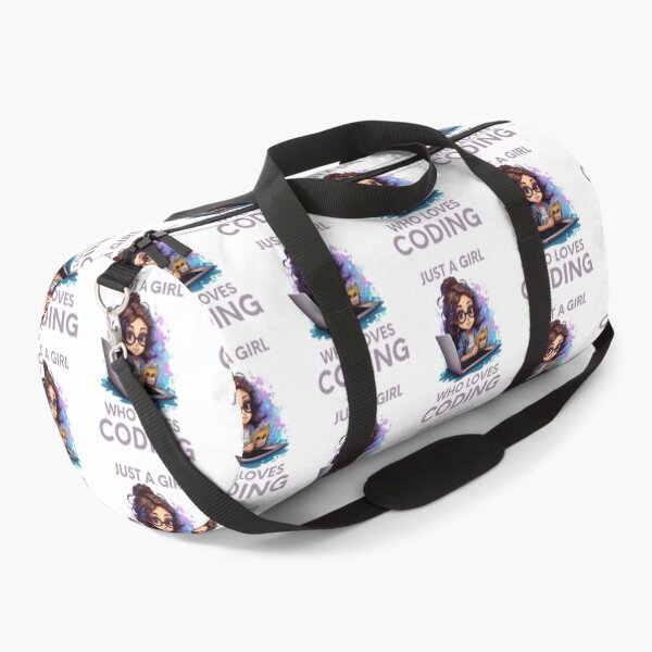 Item preview, Just A Girl Who Loves Coding Geek Coding Women designed and sold by ArtFromBeyond.
