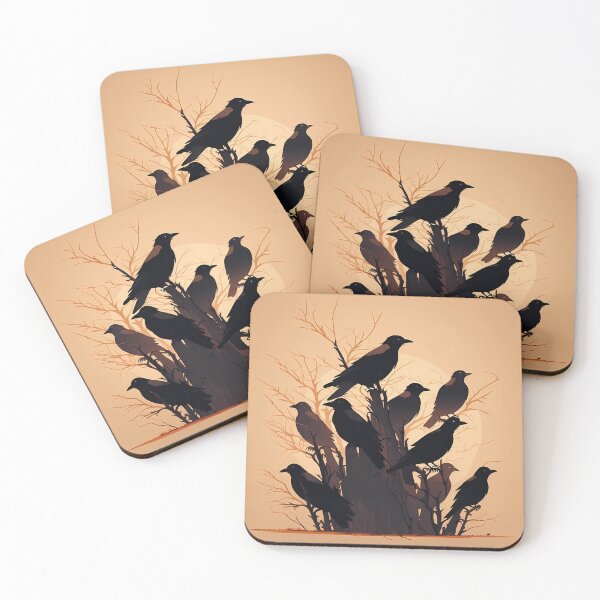 Item preview, Crows design Halloween designed and sold by Anima-aesthetic.