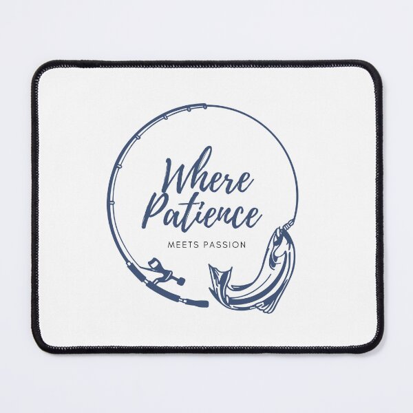 Item preview, Where patience meets passion - fishing t-shirt designed and sold by BorczVisuals.