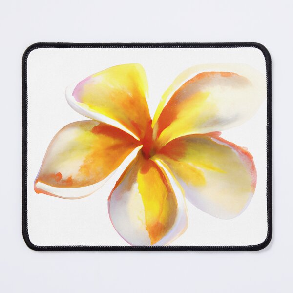 Item preview, Frangipani Painting designed and sold by FlutterByH.