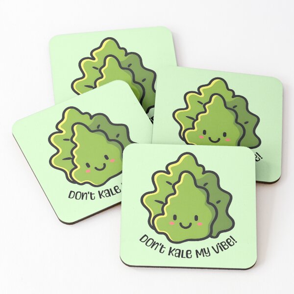 Item preview, Don't Kale My Vibe Cute Kale Cartoon designed and sold by PMCreative.