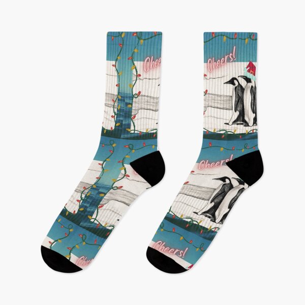 Item preview, Happy Penguins Holiday Cheers designed and sold by oh-bi-me.