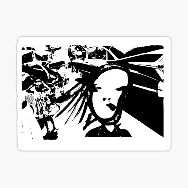 mall girl Sticker