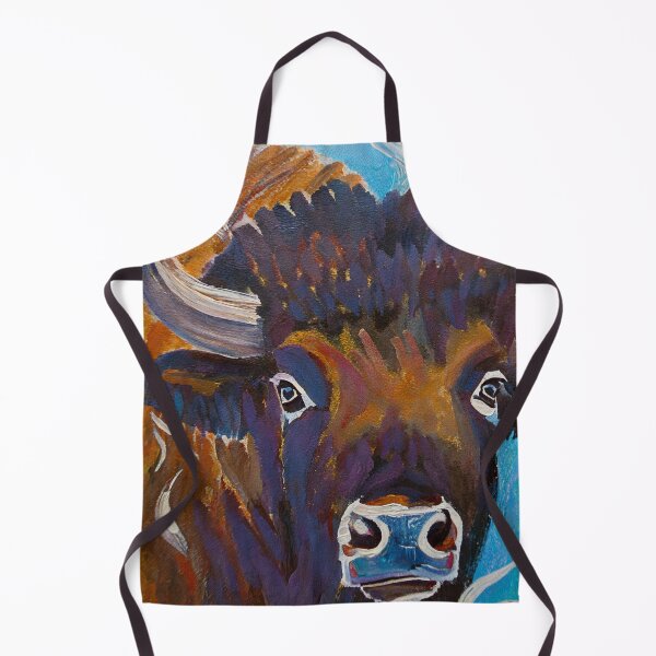 Item preview, Bison Portrait Modern Abstract designed and sold by Susan Rydberg.