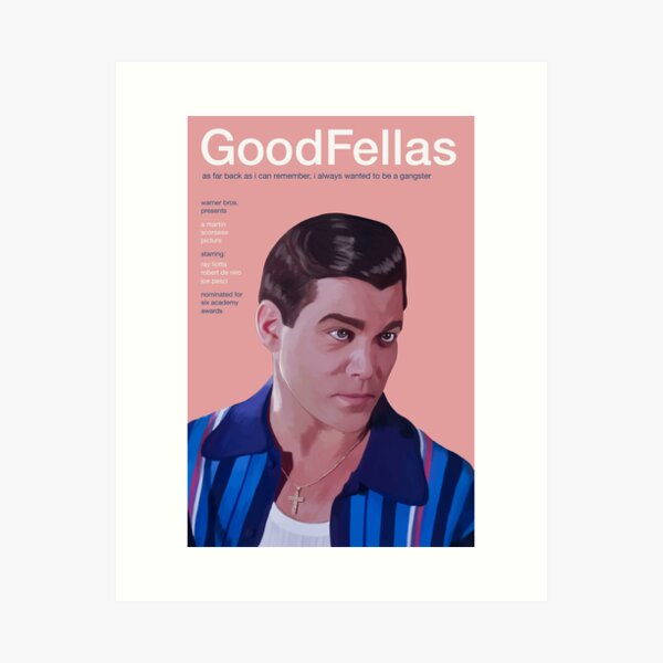 Item preview, Goodfellas Movie Poster designed and sold by katiemakar.