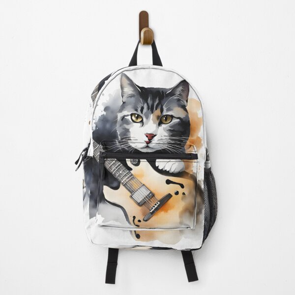 Item preview, Rock Cat's Monochrome Jam designed and sold by Sadia Jannat.
