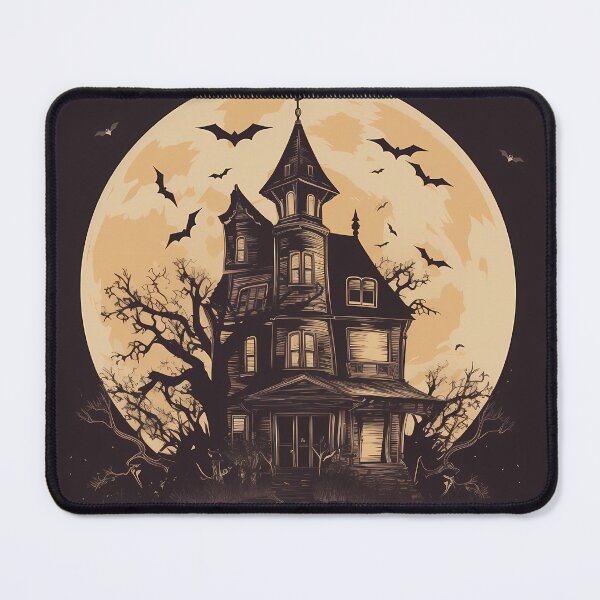 Item preview, Haunted Spooky House for Halloween designed and sold by Anima-aesthetic.