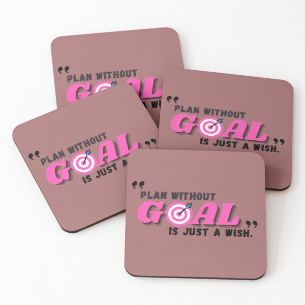 Item preview, Plan without goal is just a wish designed and sold by Stickboutique.