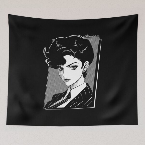 Item preview, Pinstripe (white) designed and sold by DITHERSAUR.