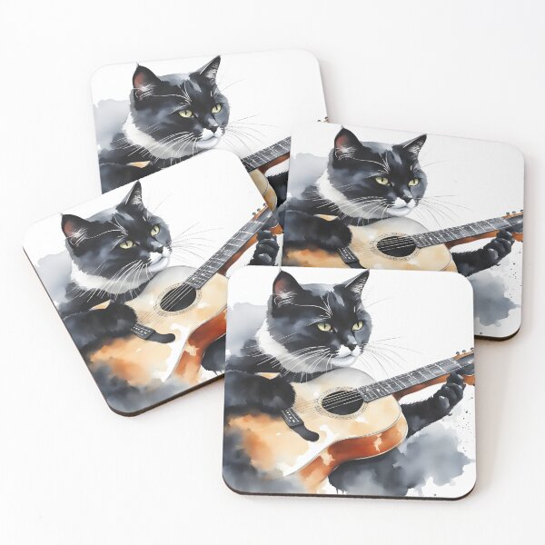 Item preview, Watercolor Cat on Stage designed and sold by Sadia  Jannat.