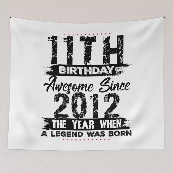 Item preview, Vintage 2012 11-Year-Old Limited Edition 11th Birthday designed and sold by AJ DESIGN.