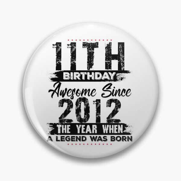 Item preview, Vintage 2012 11-Year-Old Limited Edition 11th Birthday designed and sold by AJ DESIGN.