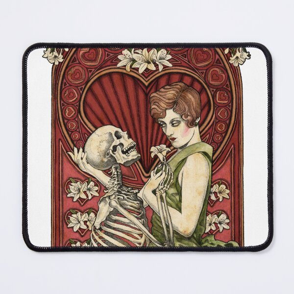 Item preview, The Lovers - gothic lovers with green dress designed and sold by FrancisKafka.