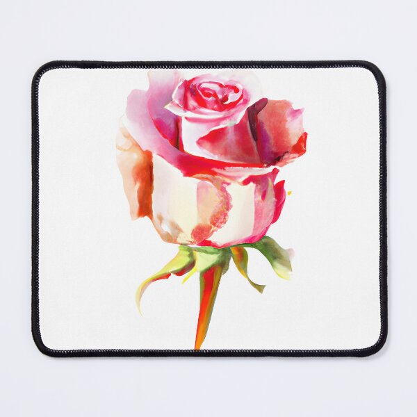 Item preview, Watercolor Rose Painting designed and sold by FlutterByH.