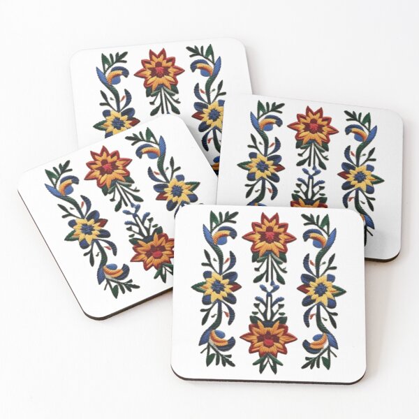 Item preview, Palestinian embroidered floral  designed and sold by Roxburylane.
