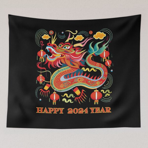 Item preview, Happy 2024 year designed and sold by FunkyMelon.