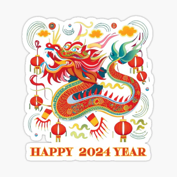 Chinese New Year Vinyl Sticker Set - Shop the CNY Collection