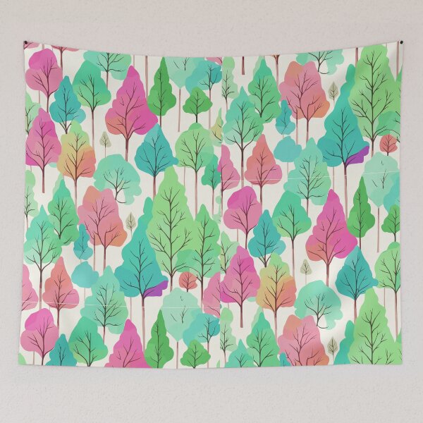 Item preview, Vibrant Watercolor Canopy T shirt Design  designed and sold by teedesigndaily.