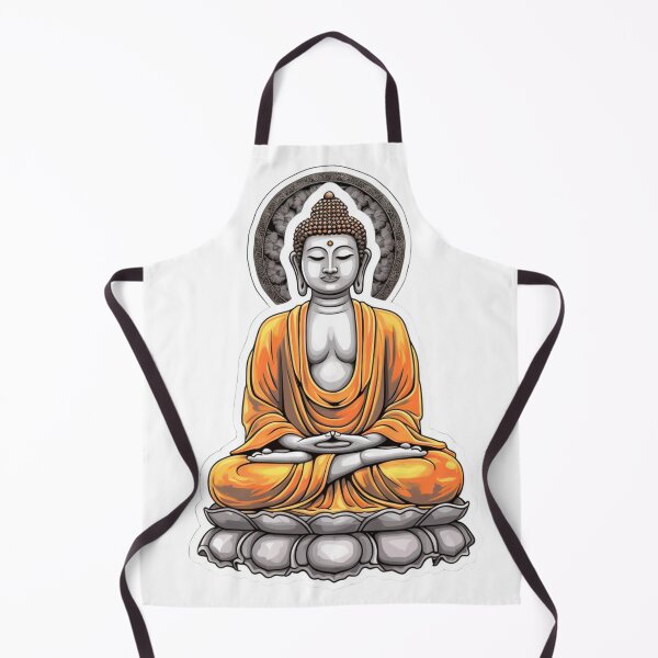 Item preview, Golden Buddha Statue, Digital Art, buddha Modern art 3D designed and sold by MartynGrey.
