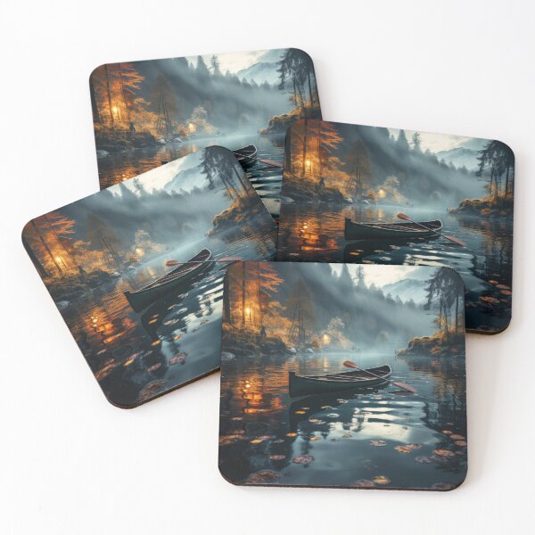 Item preview, Enchanting Reflections: Nature's Beauty on Nocturnal Waters designed and sold by Domitian Tincaba.