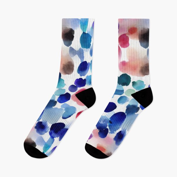Item preview, Blue Pink Purple Watercolour Pattern designed and sold by AuraDesigner.