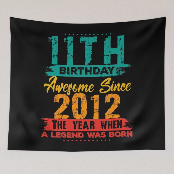 Item preview, Vintage 2012 11-Year-Old Limited Edition 11th Birthday designed and sold by AJ DESIGN.