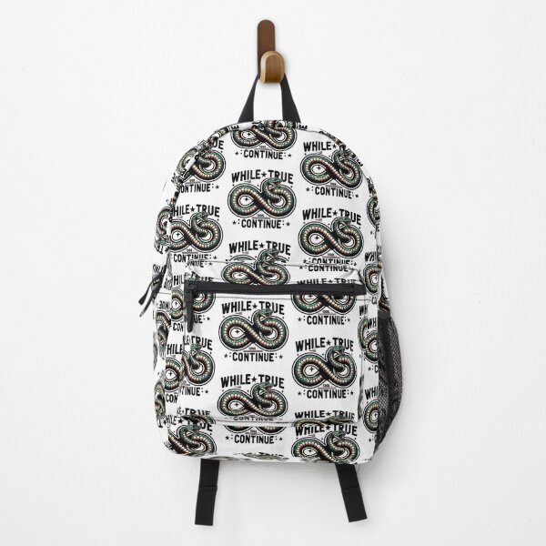 Item preview, While True Continue Python Infinite Loop designed and sold by ElLocoMus.
