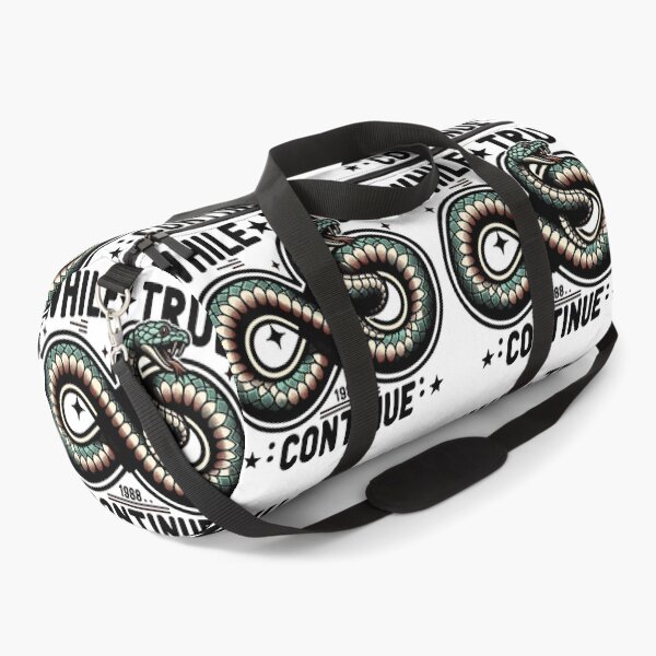 Item preview, While True Continue Python Infinite Loop designed and sold by ElLocoMus.