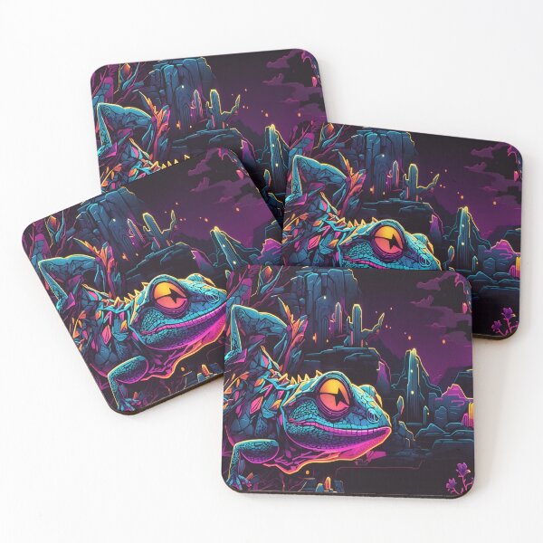 Item preview, Neon Glow Gecko Skinny designed and sold by MCDPShop.