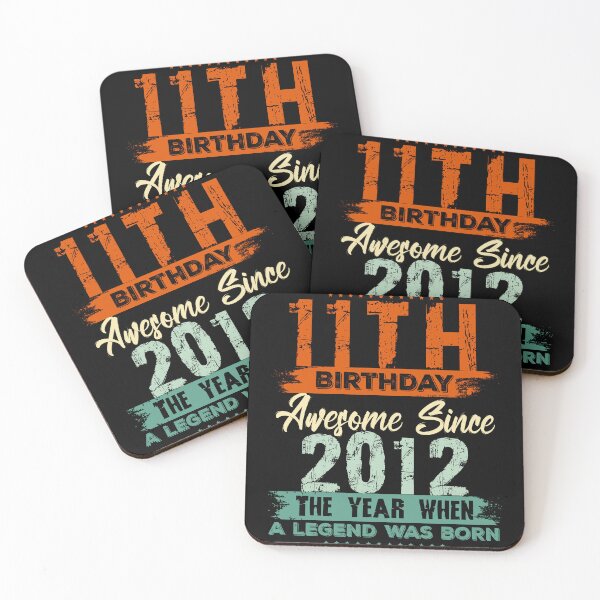 Item preview, Vintage 2012 11-Year-Old Limited Edition 11th Birthday designed and sold by AJ DESIGN.