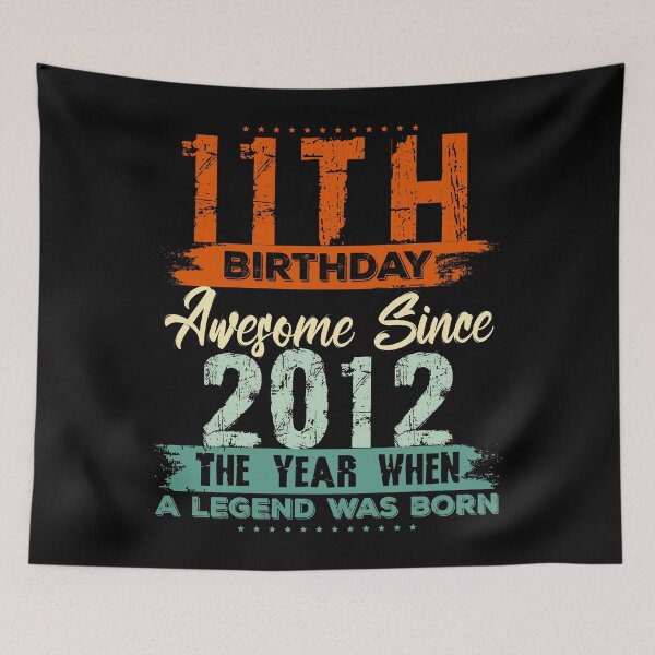 Item preview, Vintage 2012 11-Year-Old Limited Edition 11th Birthday designed and sold by AJ DESIGN.