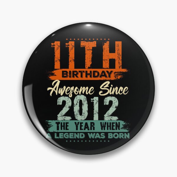 Item preview, Vintage 2012 11-Year-Old Limited Edition 11th Birthday designed and sold by AJ DESIGN.