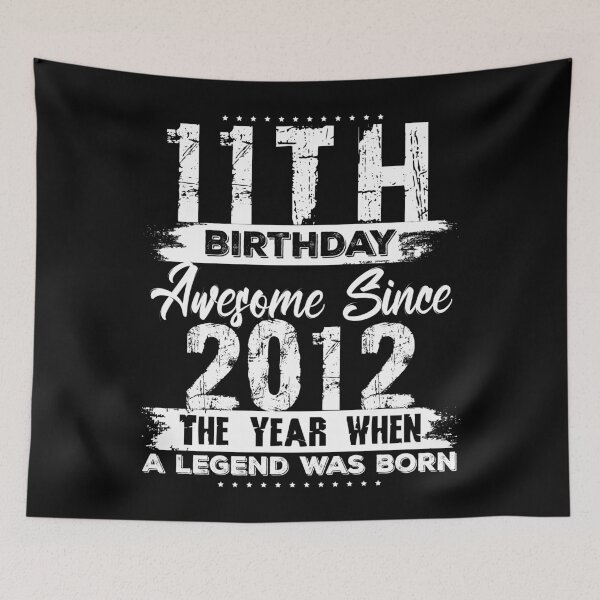 Item preview, Vintage 2012 11-Year-Old Limited Edition 11th Birthday designed and sold by AJ DESIGN.