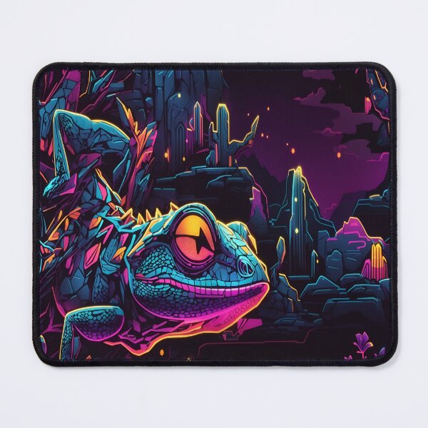 Item preview, Neon Glow Gecko Skinny designed and sold by MCDPShop.
