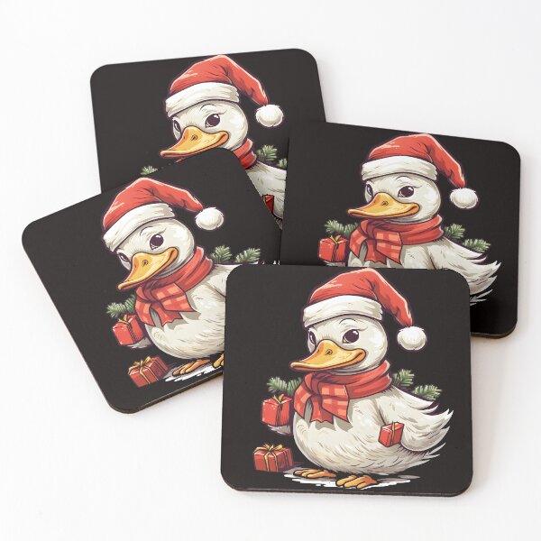 Item preview, Cartoon Christmas Duck designed and sold by AMONGIFTS.