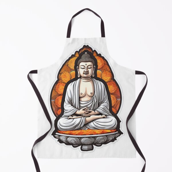 Item preview, Golden Buddha Statue, Buddhist symbol, home decoration designed and sold by MartynGrey.