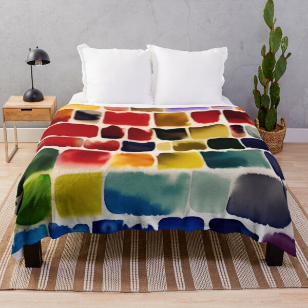 Item preview, Rainbow Block Watercolour designed and sold by AuraDesigner.