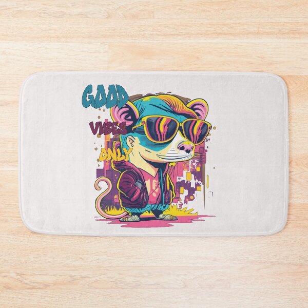 Item preview, Street style possum, good vibes only designed and sold by LuckyFamily.