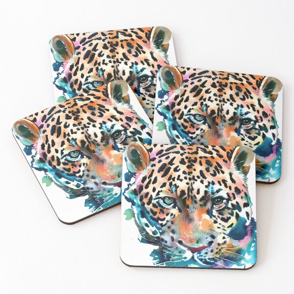 Item preview, Watercolor Leopard designed and sold by FlutterByH.